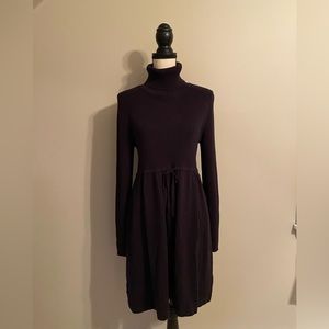 Black Knit Turtleneck Dress | Women’s Sz XL